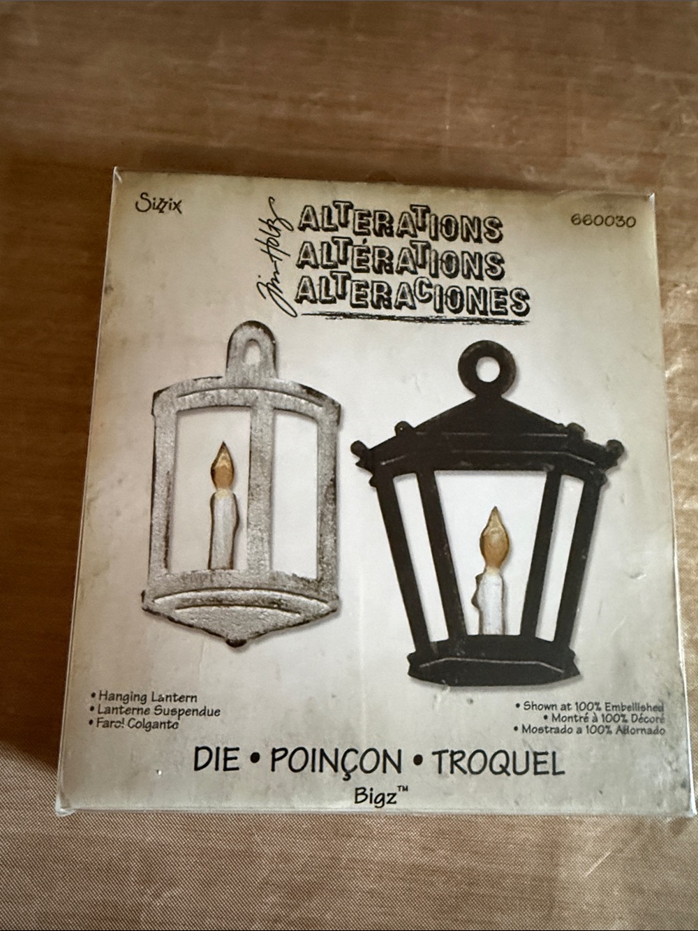 Sizzix/ Tim Holtz Alterations Hanging Lantern Bigz Die